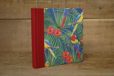 Pretty album with parrots